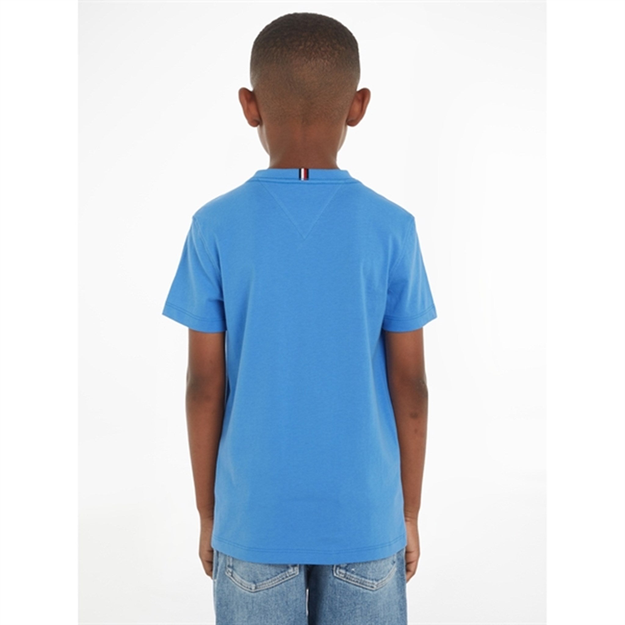 Tommy Hilfiger Essential Cotton T-Shirt Blue Spell 3