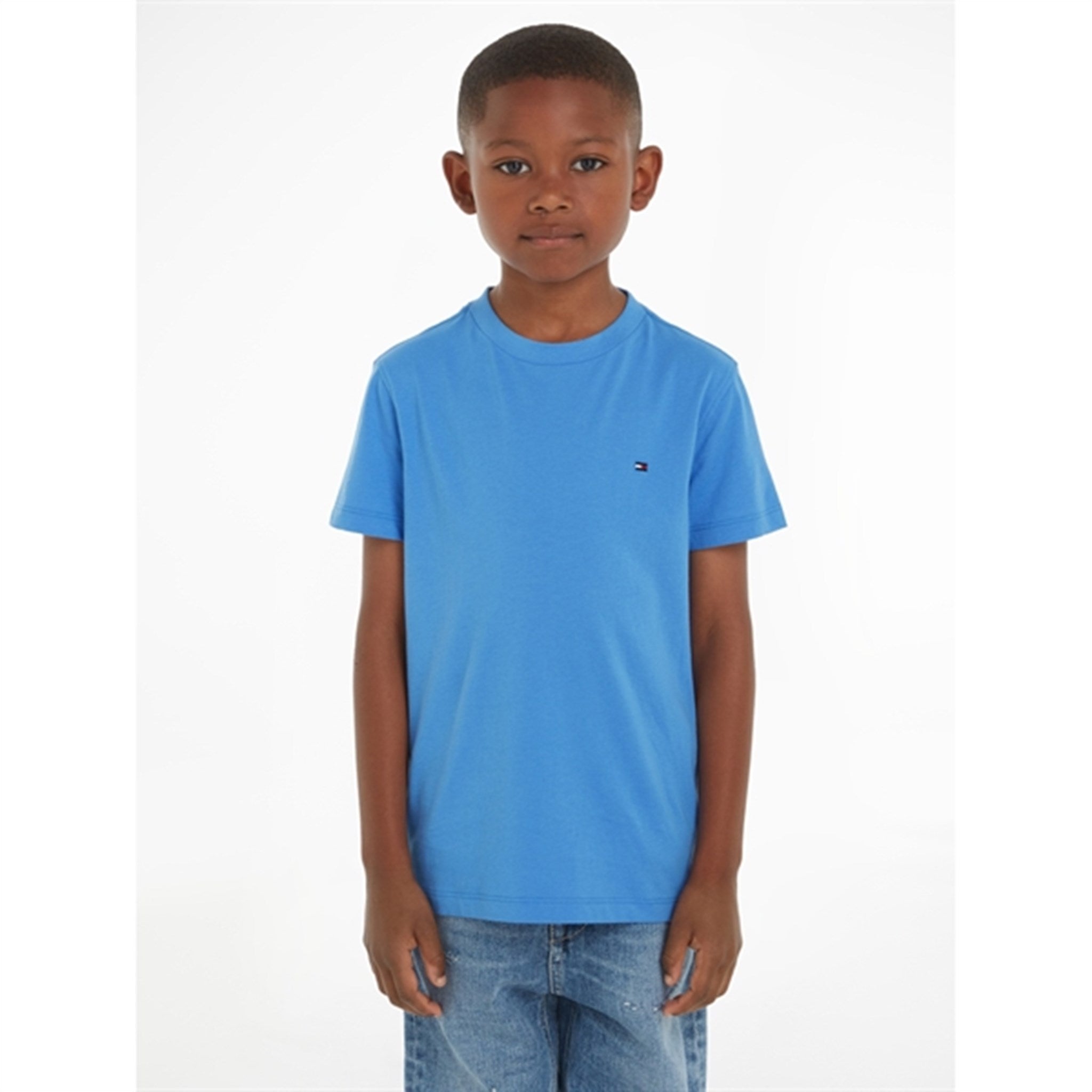 Tommy Hilfiger Essential Cotton T-Shirt Blue Spell 4