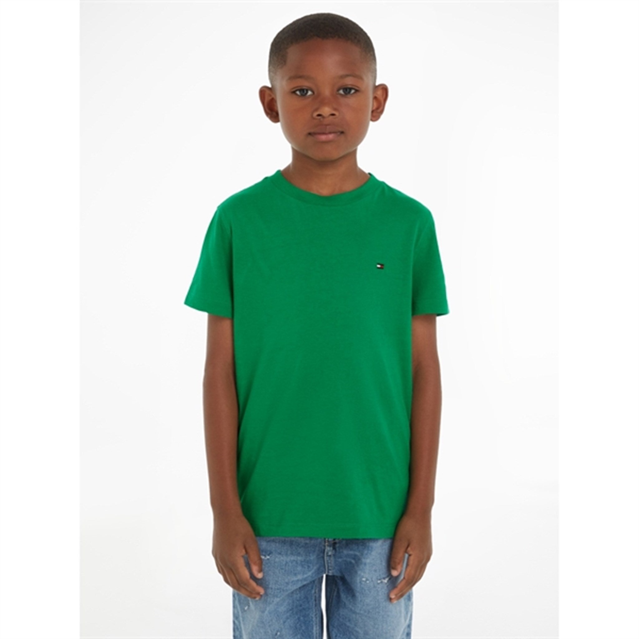 Tommy Hilfiger Essential Cotton T-Shirt Olympic Green 2