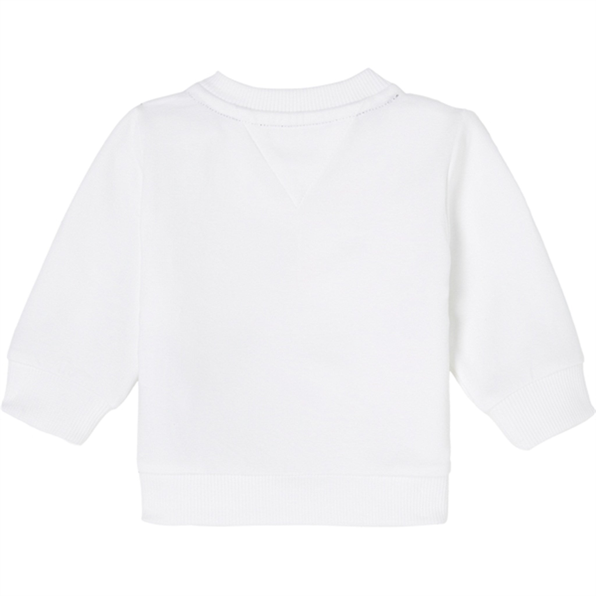 Tommy Hilfiger Baby Gingham Flag Sweatshirt White 3