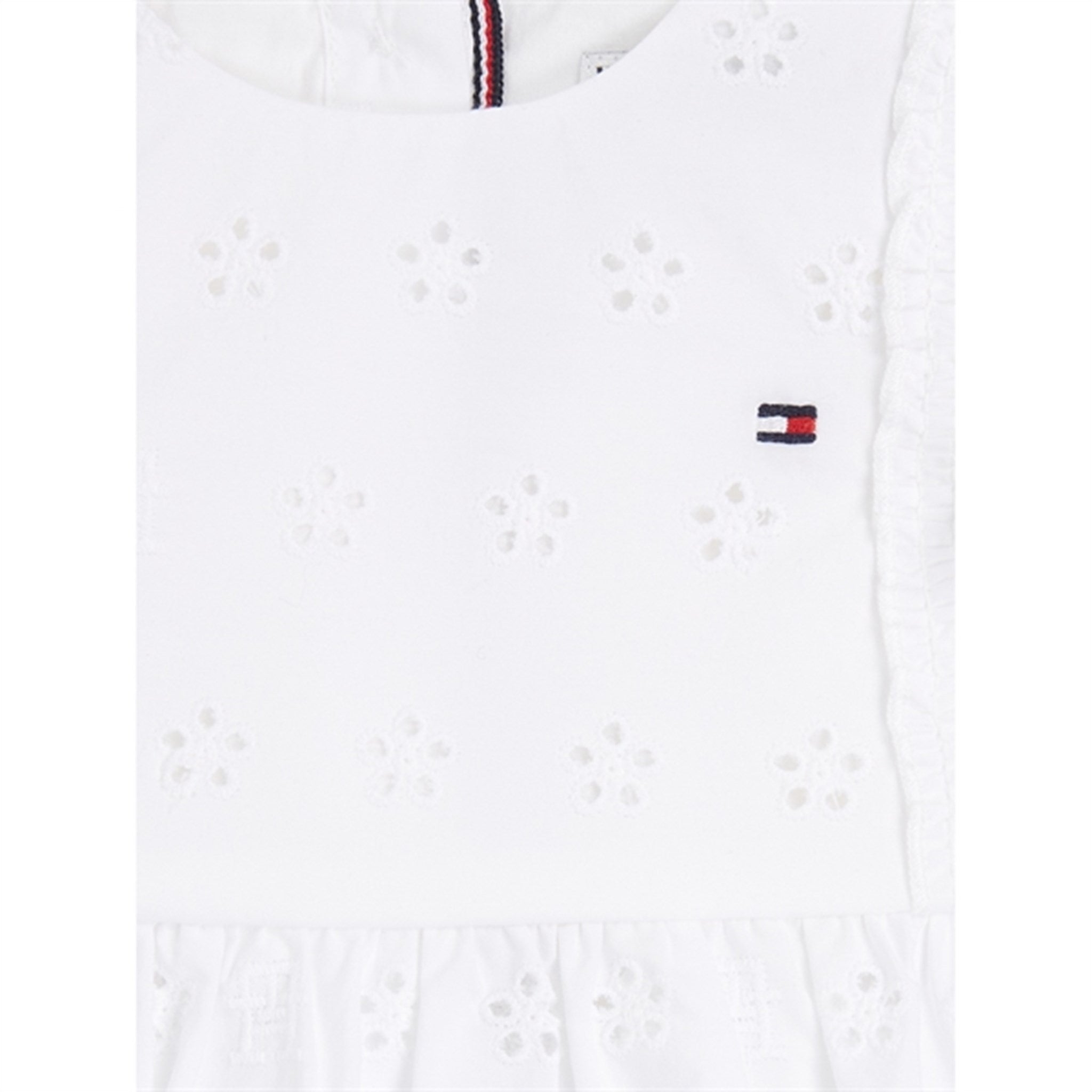 Tommy Hilfiger Baby Broderie Kjole White 2