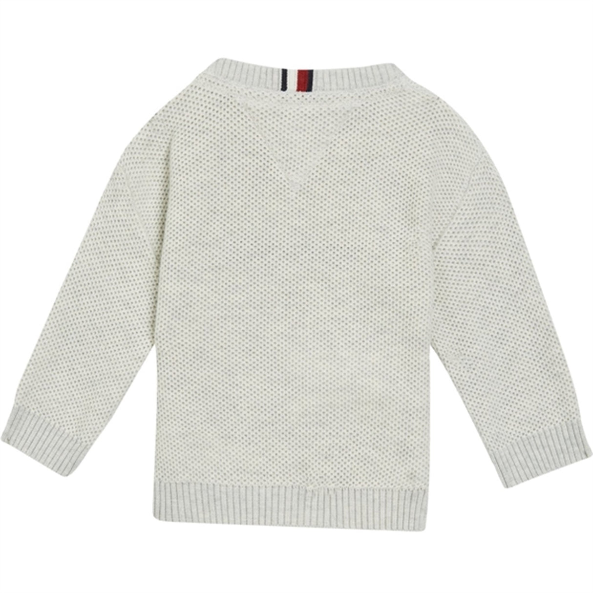 Tommy Hilfiger Baby Monotype Striktrøje New Light Grey Heather 3