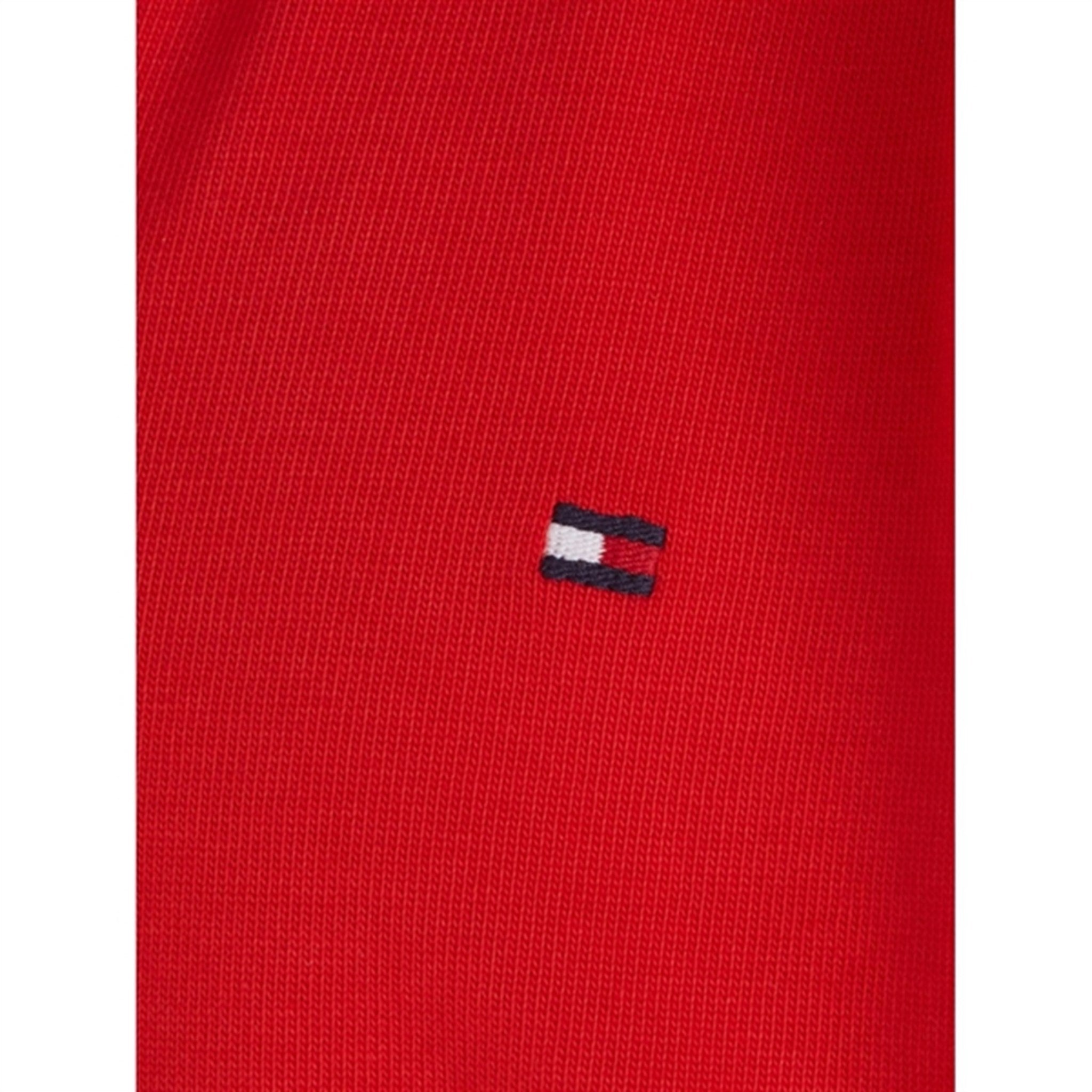Tommy Hilfiger Colorblock Rugby Langærmet Polo Red/White Colorblock 3