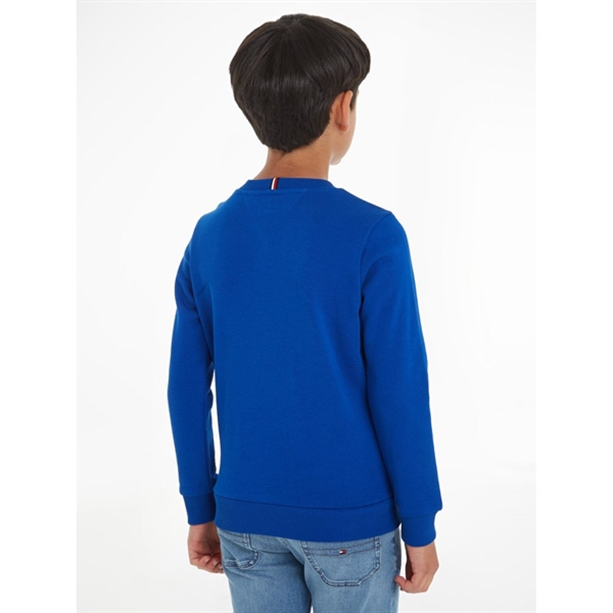 Tommy Hilfiger Th Logo Sweatshirt Ultra Blue 5