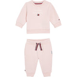 Tommy Hilfiger Baby Th Logo Sæt Whimsy Pink