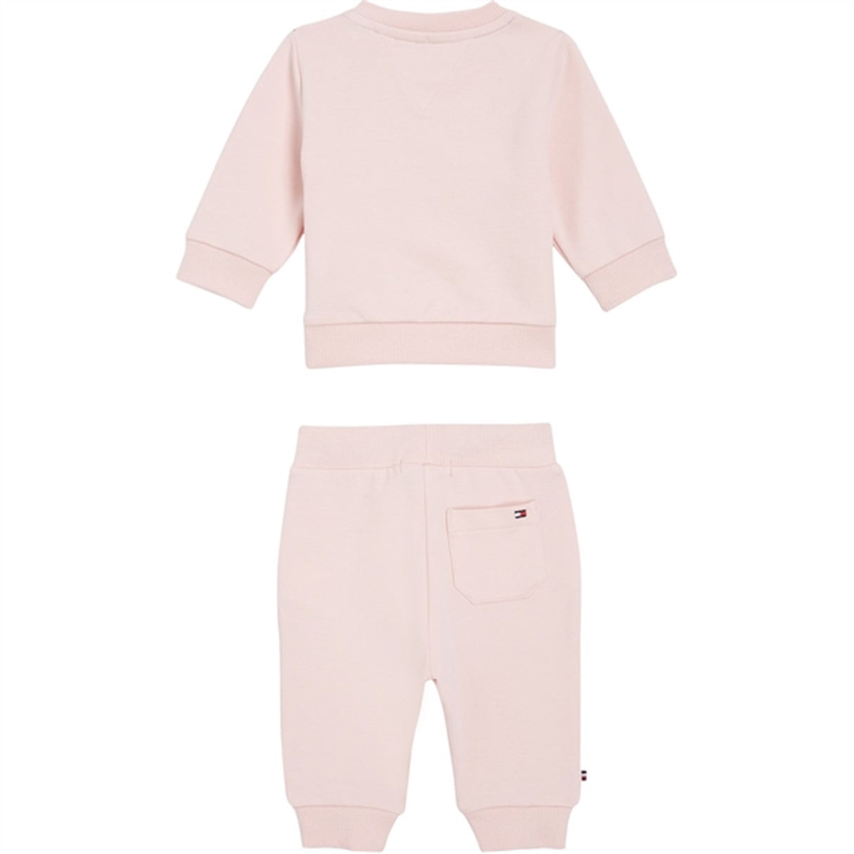 Tommy Hilfiger Baby Th Logo Sæt Whimsy Pink