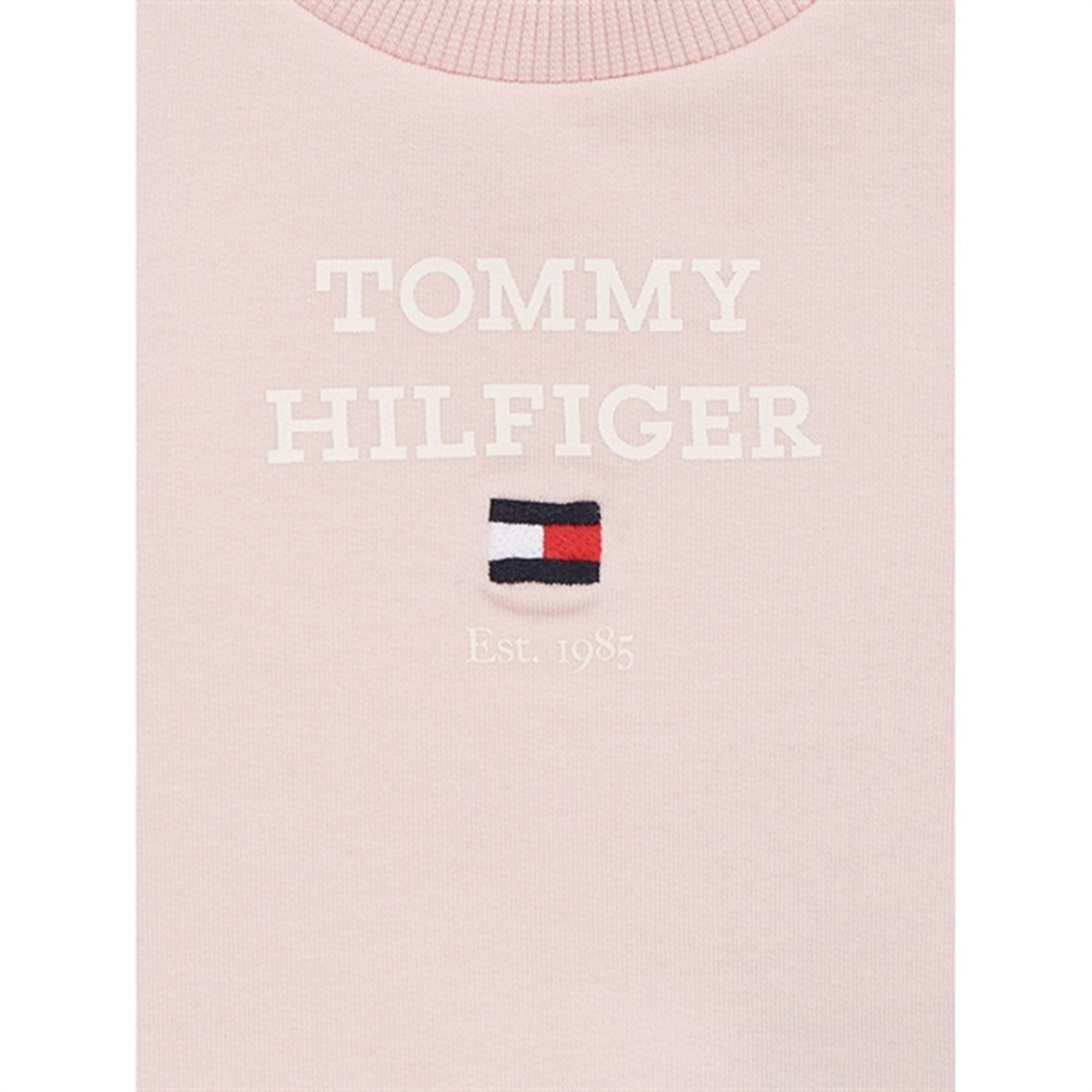 Tommy Hilfiger Baby Th Logo Sæt Whimsy Pink 3