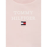 Tommy Hilfiger Baby Th Logo Sæt Whimsy Pink