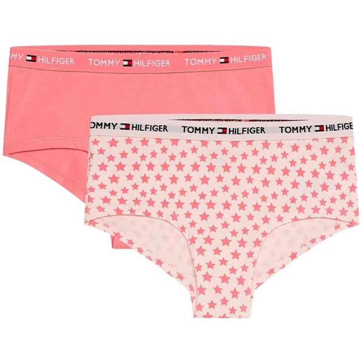 Tommy Hilfiger Shorty 2-pak Star/Hamptons Pink