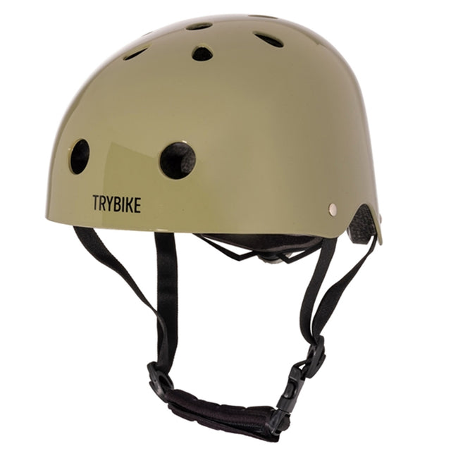 Trybike CoConut Misty Green Helmet Retro Look