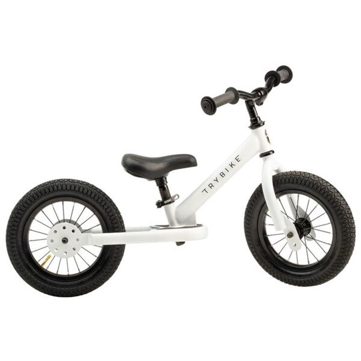 Trybike in Steel 2 Wheels White