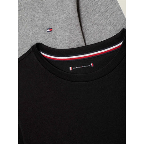 Tommy Hilfiger Bluse 2-Pak Light Grey Ht / Black 2