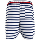 Tommy Hilfiger Medium Drawstring Print Badeshorts Breton Stripe Navy 2