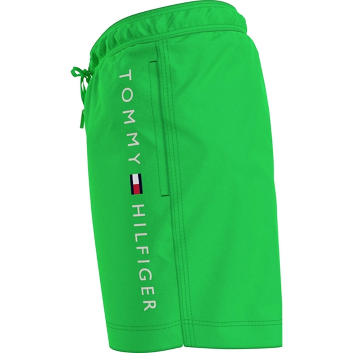 Tommy Hilfiger Medium Drawstring Badeshorts Spring Lime 3