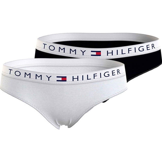 Tommy Hilfiger Trusser 2-Pak White / Black