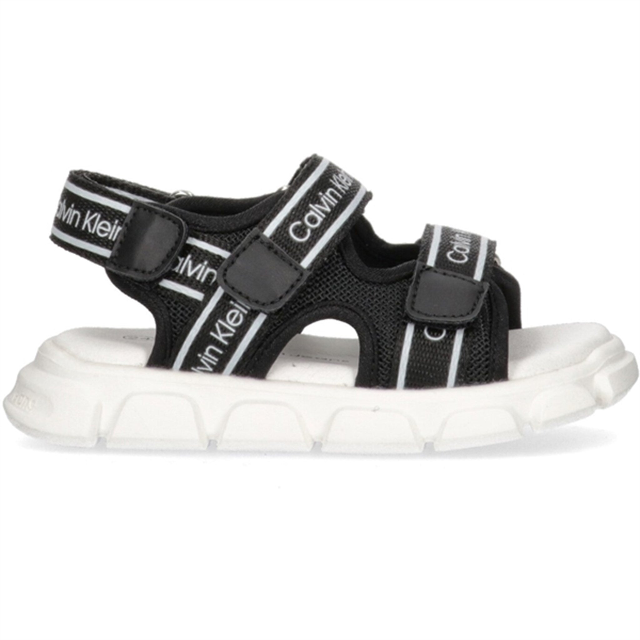 Calvin Klein Velcro Sandal Black 3