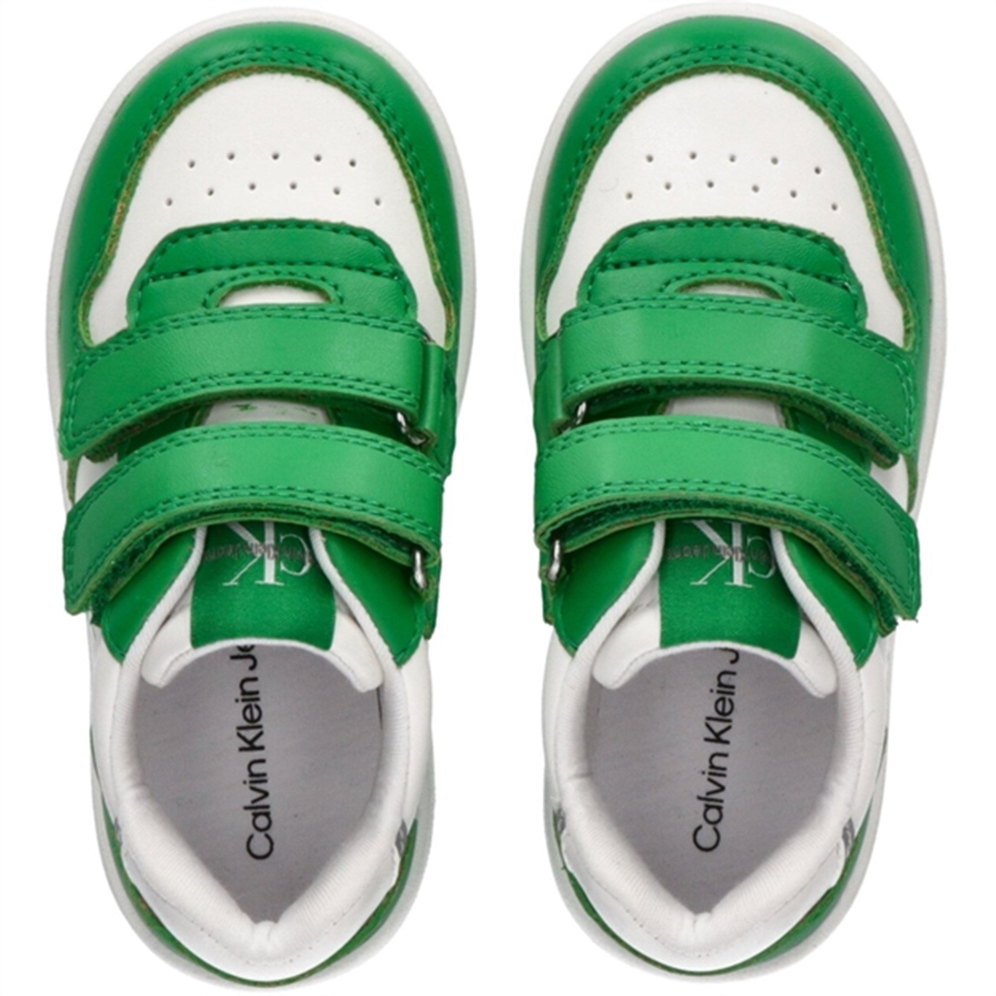 Calvin Klein Low Cut Velcro Sneakers Green/White