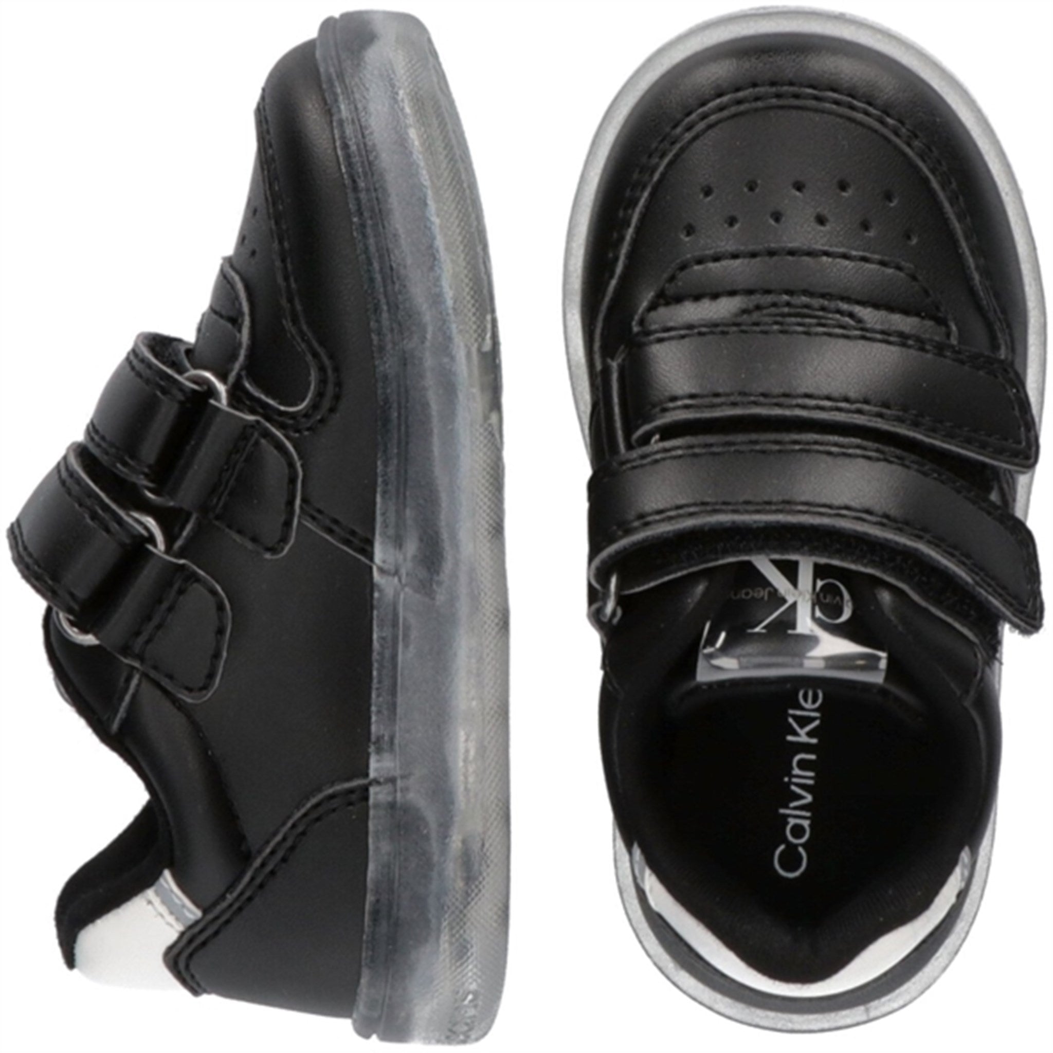 Calvin Klein Low Cut Velcro Sneakers Black 2