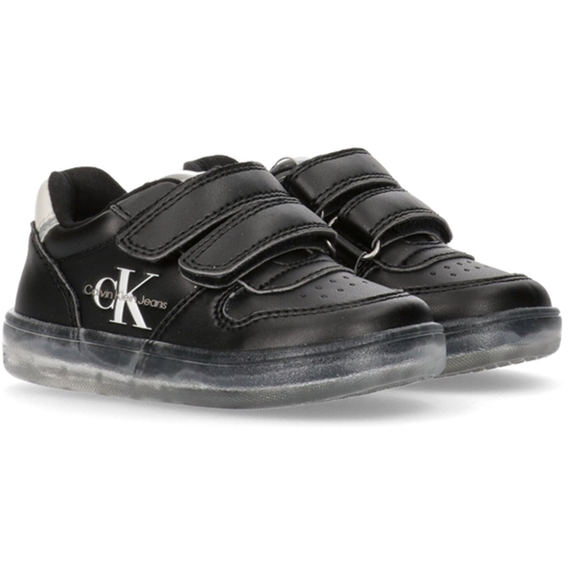 Calvin Klein Low Cut Velcro Sneakers Black 3