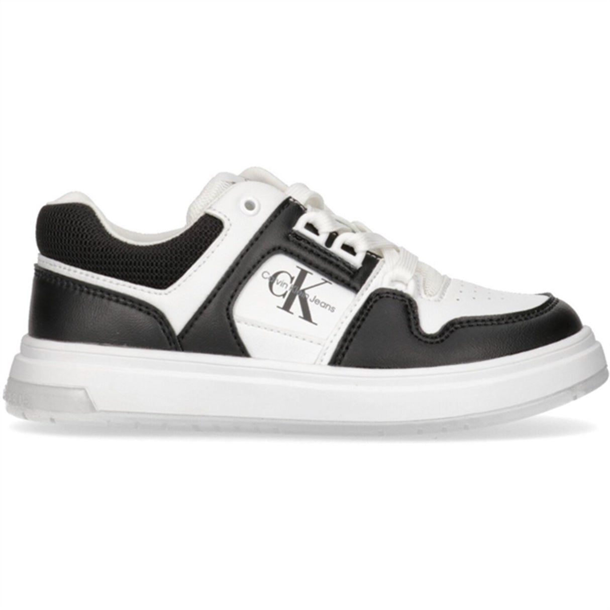 Calvin Klein Low Cut Lace-up Sneaker Black/White