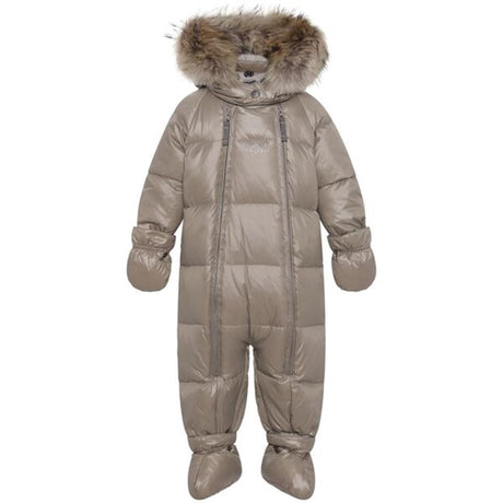 Ver de Terre Featherlight Baby Flyverdragt m. Pels Caramel