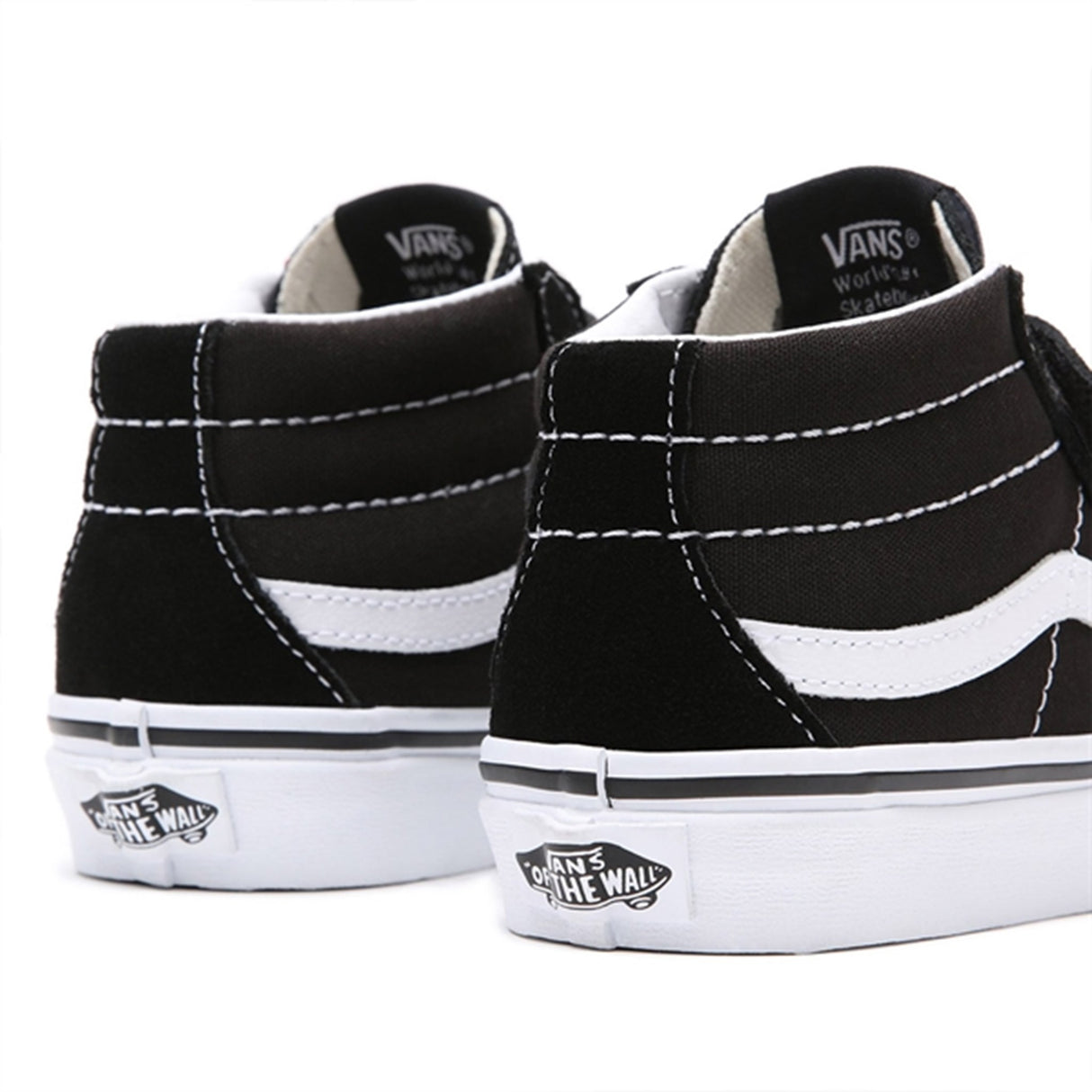 VANS SK8-Mid Reissue V Black/True White Sko 6