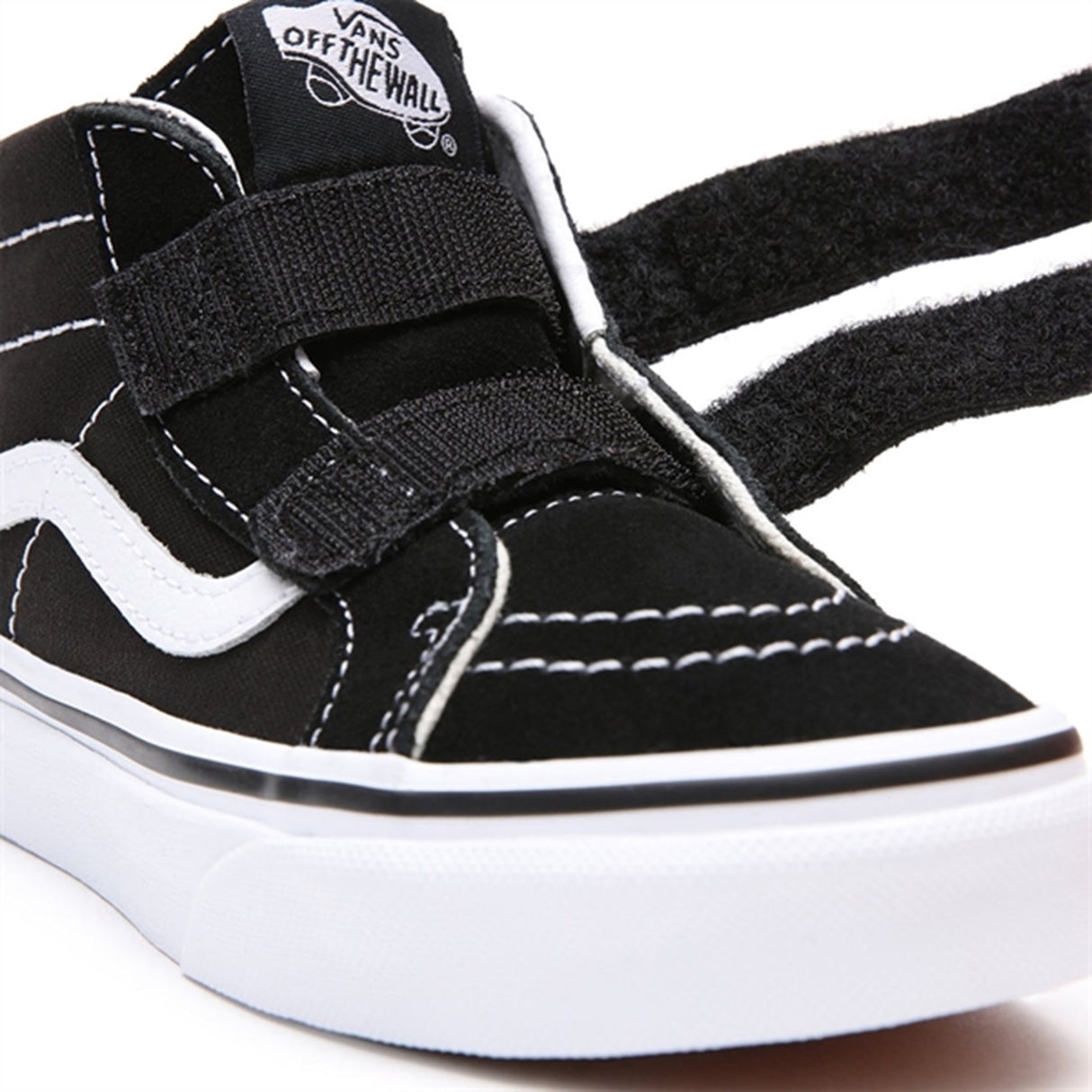 VANS SK8-Mid Reissue V Black/True White Sko 7