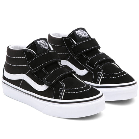 VANS SK8-Mid Reissue V Black/True White Sko