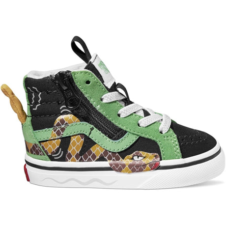 VANS SK8-Hi Reissue Side Zip Sneakers Green/Black