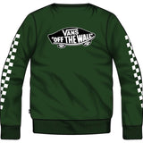 VANS Exposition Check Crew Sweatshirt Mountain View 2