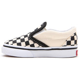 VANS Classic Slip-On Black/White Checkerboard Sko