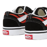 VANS TD Old Skool V Flame Black Sko 7