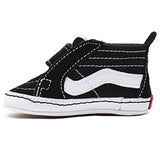 VANS IN SK8-Hi Crib Sneakers Black/True White