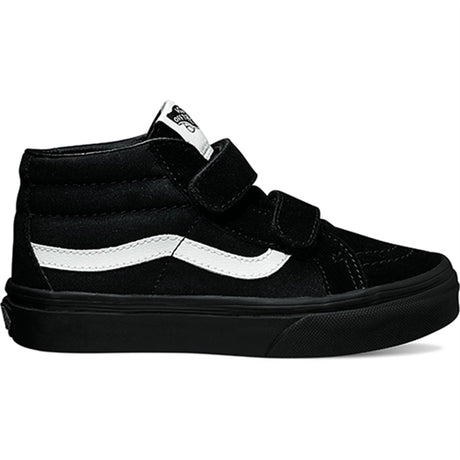 VANS Uy Sk8-Mid Reissue V (Canvas & Suede) Black/Black Sko