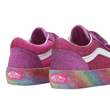 VANS UY Old Skool V Sneakers Glitter Rainglow Pink/Multi