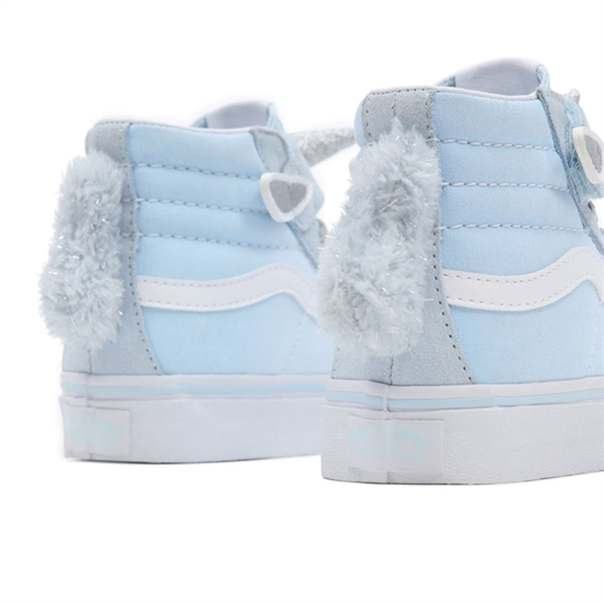 VANS SK8 Hi Unicorn Delicate Blue Silver Sko 4