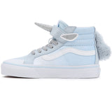 VANS SK8 Hi Unicorn Delicate Blue Silver Sko 3