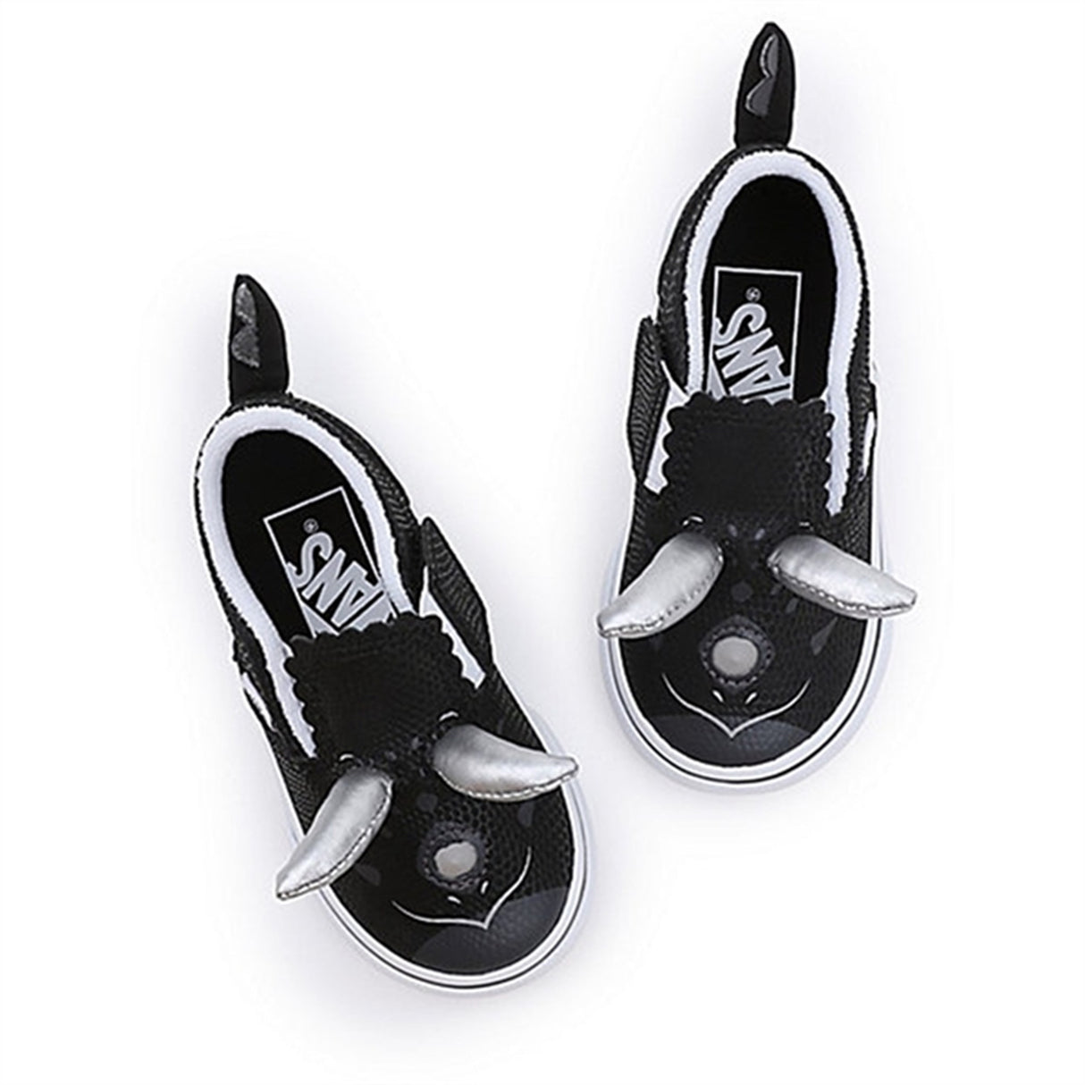 VANS TD Triceratops Slip-On V Dino Sneakers Dino Black/True White