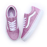 VANS Uy Old Skool Glitter Lilac Sko 2