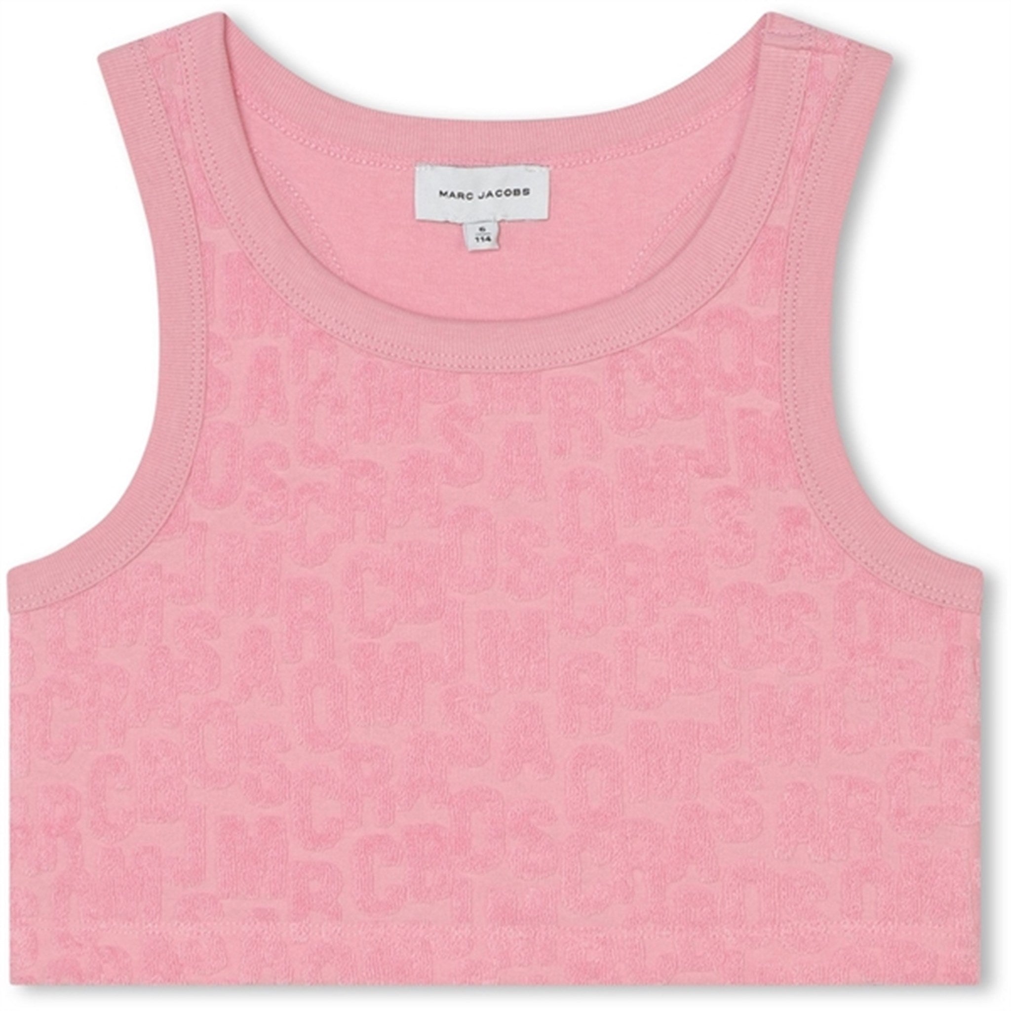Little Marc Jacobs Pink Washed Pink Sports Top