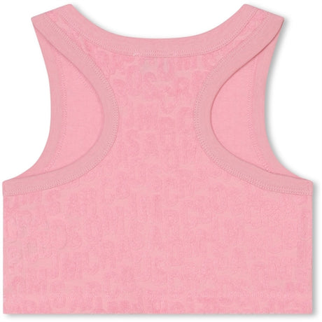 Little Marc Jacobs Pink Washed Pink Sports Top