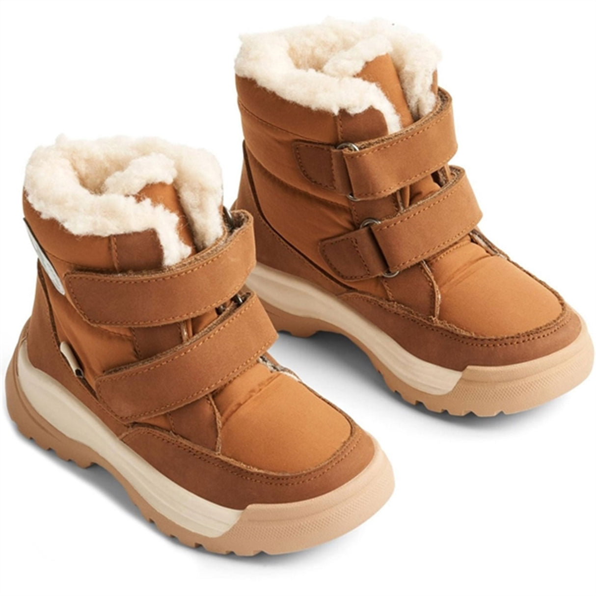 Wheat Vinterstøvler Millas Double Velcro Tex Cognac