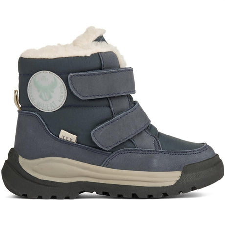 Wheat Vinterstøvler Millas Double Velcro Tex Navy 2