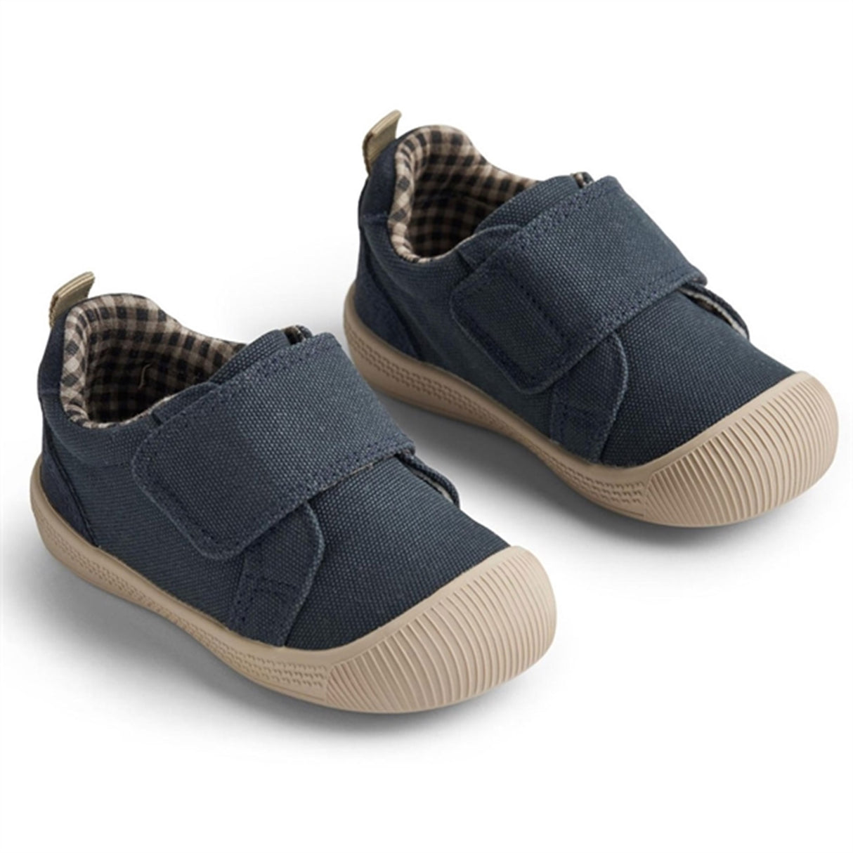 Wheat Sko Prewalker Velcro Kei Navy