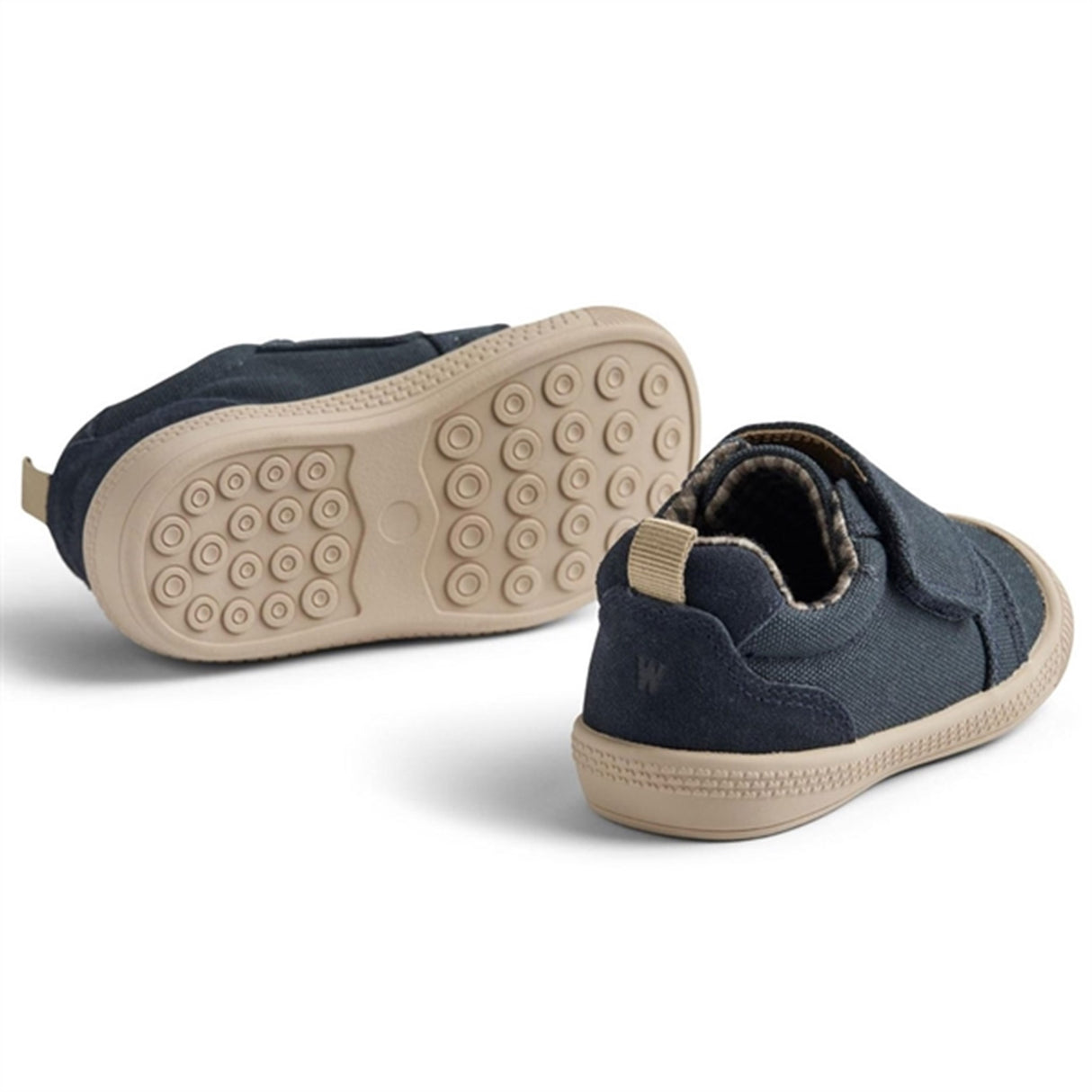 Wheat Sko Prewalker Velcro Kei Navy 3