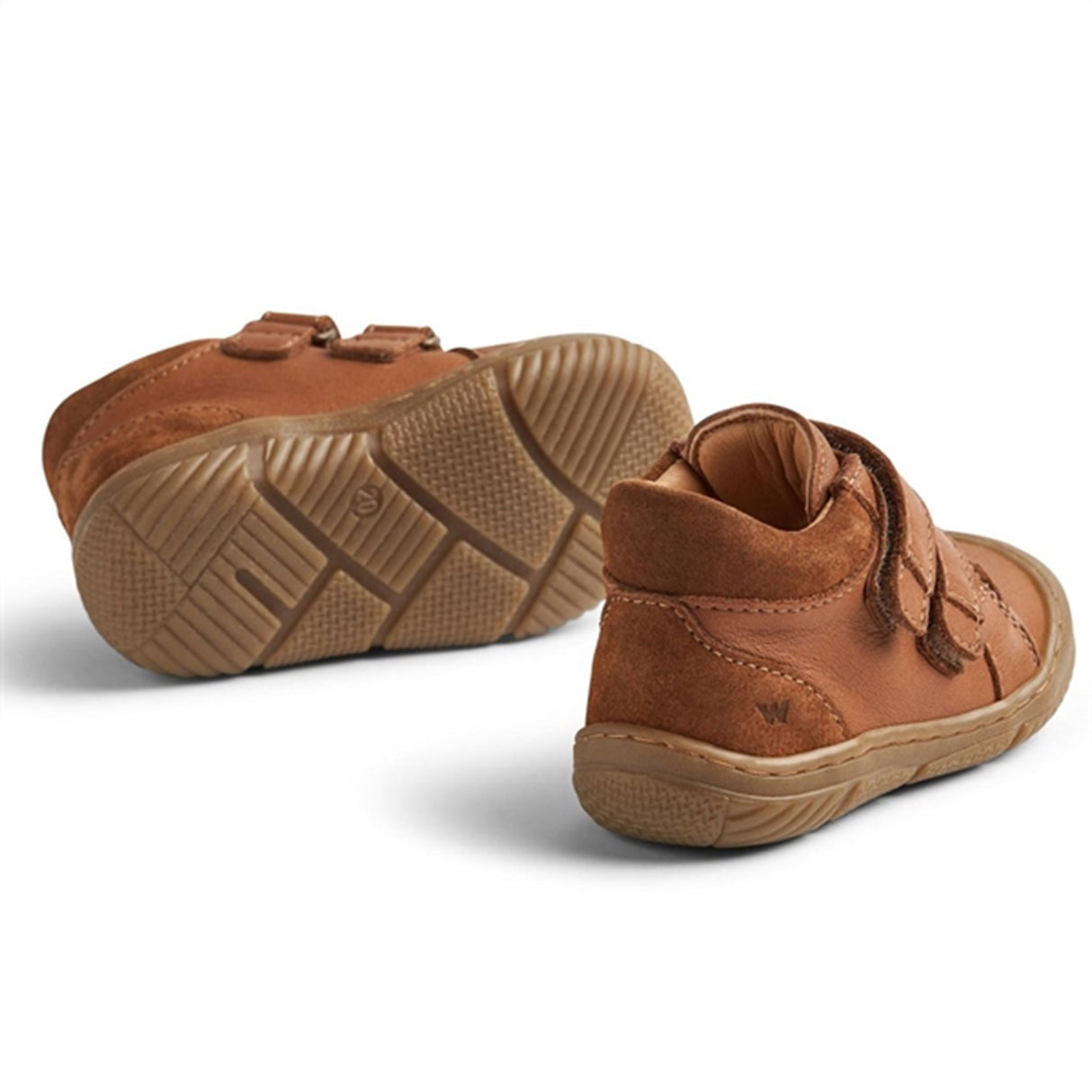 Wheat Sko Double Velcro Ivalo Cognac 3