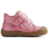 Wheat Sko Double Velcro Ivalo Patent Pink 2