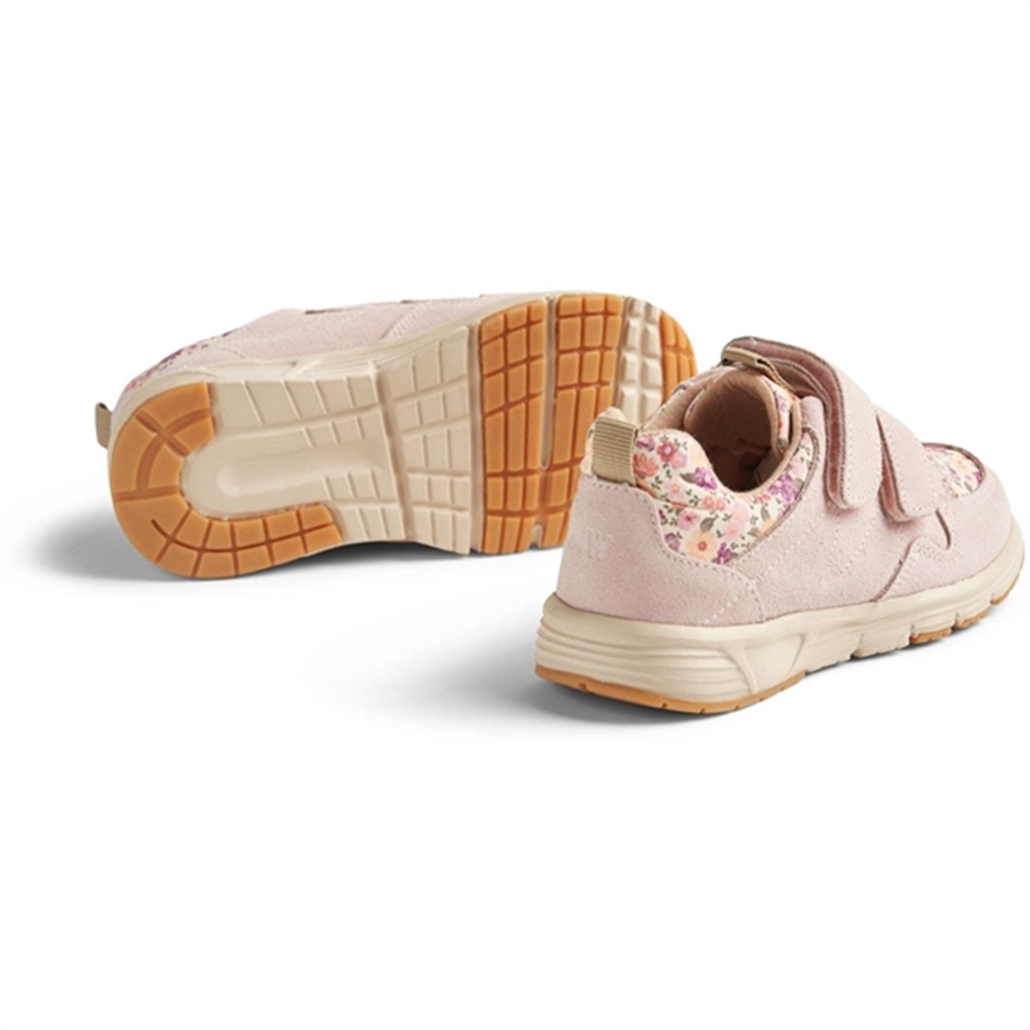 Wheat Sneaker Double Velcro Toney Print Rose Ballet 3