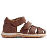 Wheat Sandal Closed Toe Frei S Cognac 3