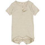 Wheat Seaweed Stripe Gus Romper 2